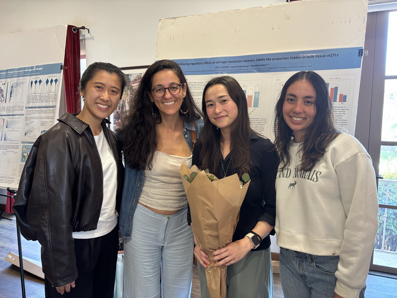 Lise receives the Benjamin Huang Department Scholar Award